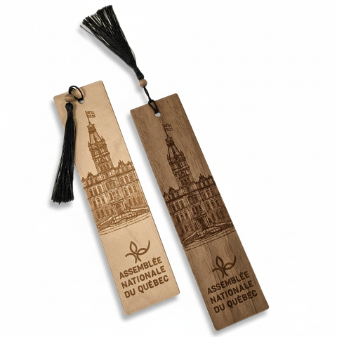Signet en bois parlement du Québec