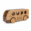 Autobus jouet en bois professionnel