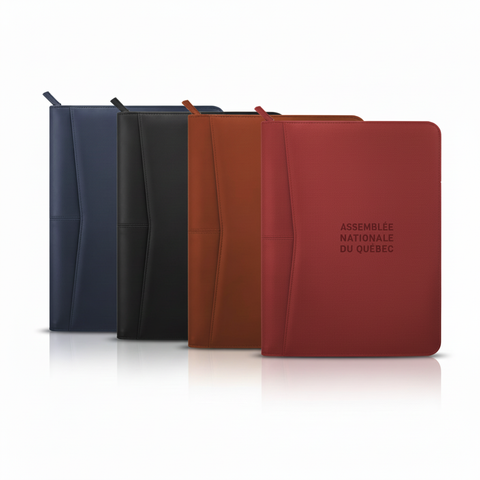 Porte-documents à fermeture à glissière