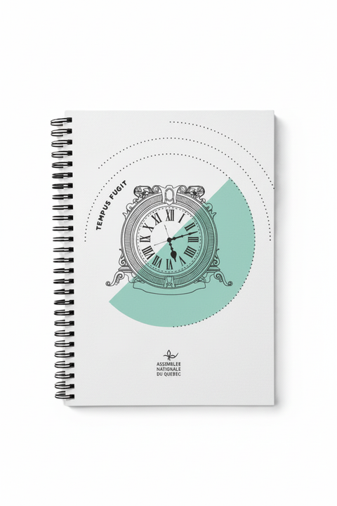 Carnet de notes collection Tempus Fugit