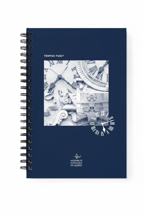 Carnet de notes collection Tempus Fugit