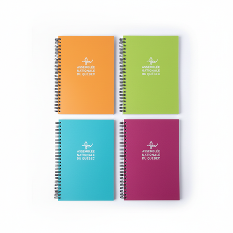 Carnet de notes coloré