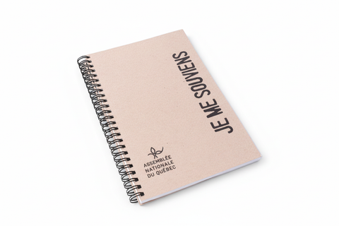 Carnet de notes Je me souviens
