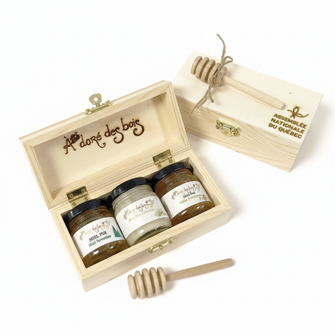 Coffret dégustation Miel macéré