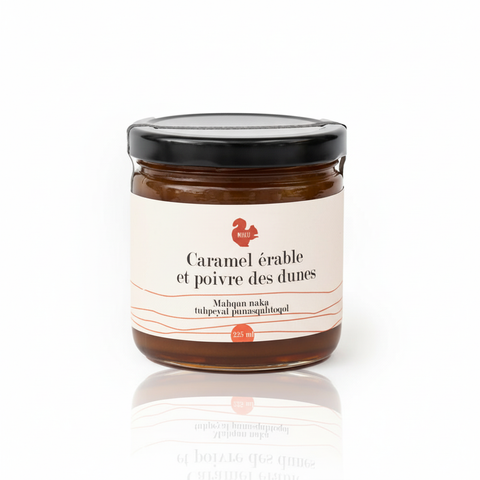 Caramel érable et poivre des dunes