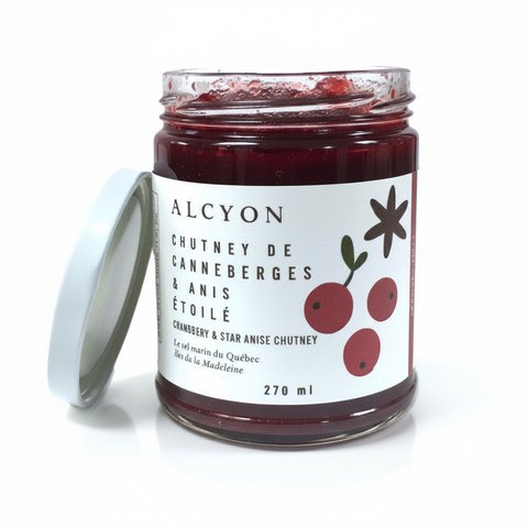 Chutney de canneberges et anis étoilé