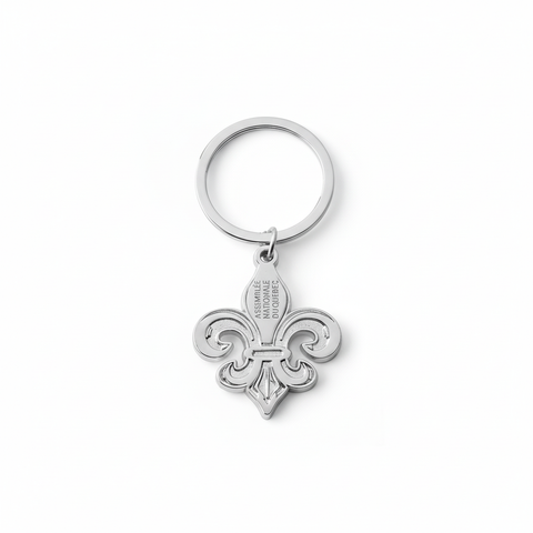Porte-clés fleur de lys
