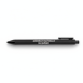 Stylo noir avec ombre