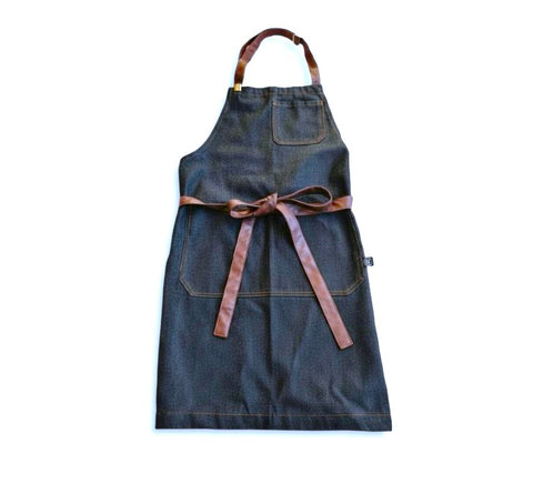 Tablier en denim