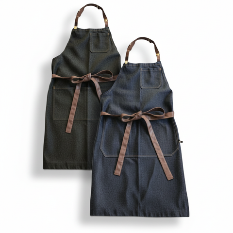 Tablier en denim