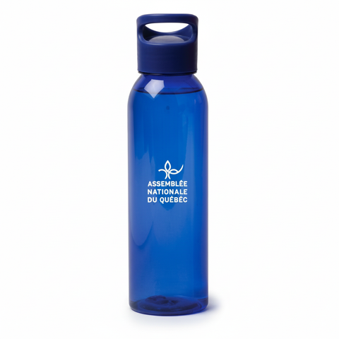 Bouteille de sport translucide