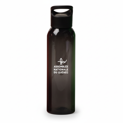 Bouteille de sport translucide