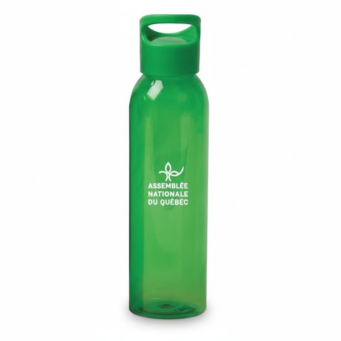 Bouteille de sport translucide