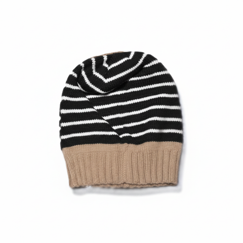 Bonnet à rayures