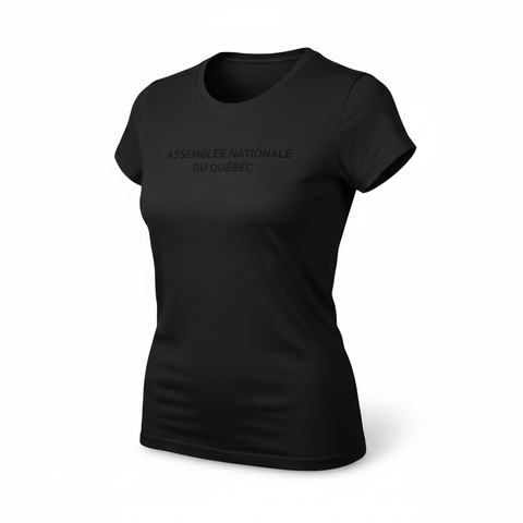 Tee-shirt Assemblée nationale femme noir