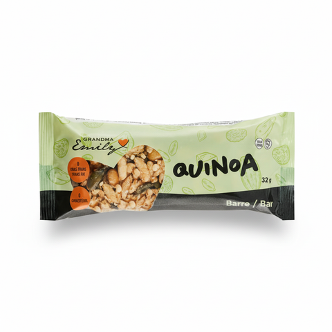 Barre nutritive au quinoa - Photo professionnelle