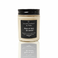 Bougie Rose et bois de santal - Photo professionnelle
