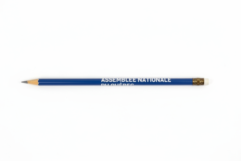 Crayon ASSEMBLÉE NATIONALE DU QUÉBEC - bleu aiguisé
