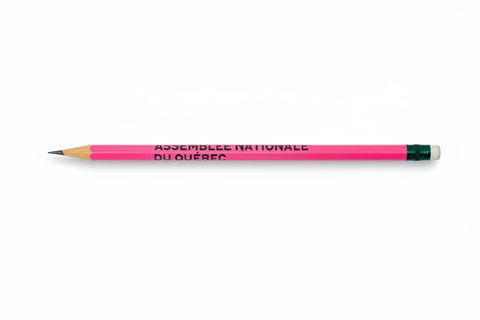 Crayon ASSEMBLÉE NATIONALE DU QUÉBEC - rose