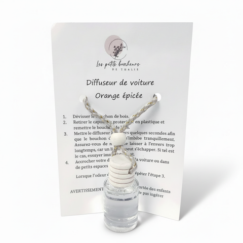 Diffuseur Orange épicée avec ombre