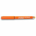 Stylo orange avec ombre