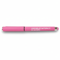 Stylo rose avec ombre