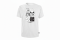 T-shirt blanc Tempus Fugit - sans étiquette